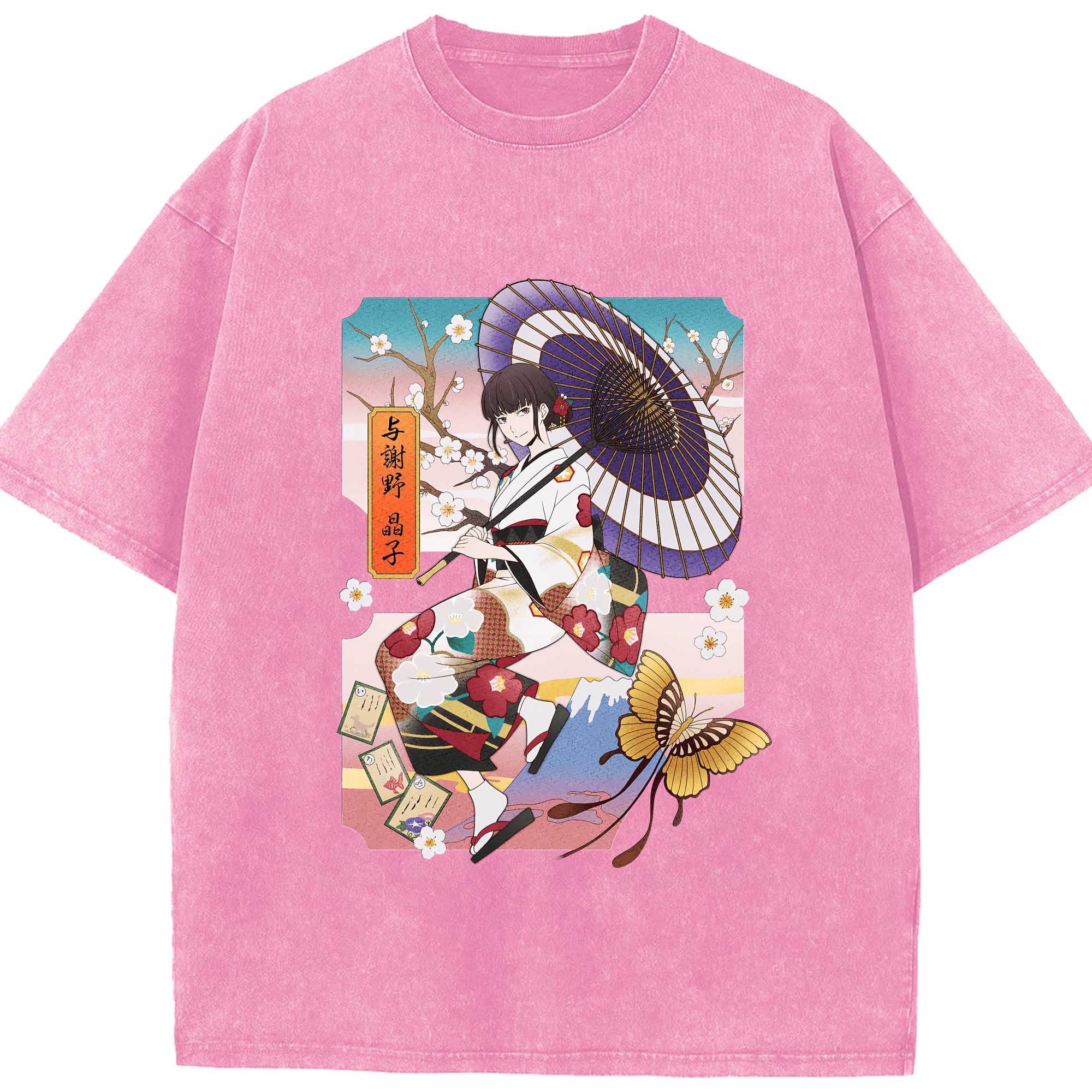 （画像用） 文豪ストレイドッグス Bungo Stray Dogs 綿100% ヴィンテージ風 半袖Tシャツ（フロントプリント）